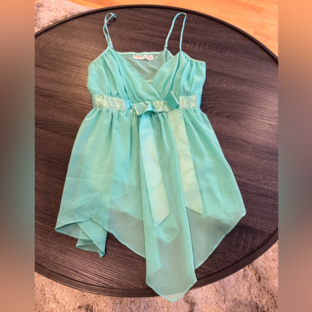 Frederick's of Hollywood Mint Green Chemise